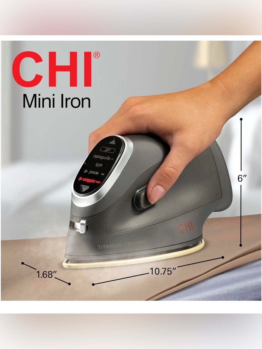 CHI Mini Travel Iron NWT - Picture 2 of 13
